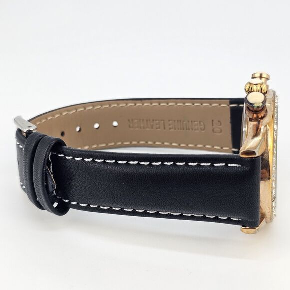 August Steiner Women's Watch 38MM White Dial New Leather Bands Battery READ - Picture 10 of 15